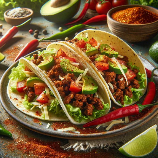 Spicy Tacos and Burritos Recipe with Kotasty Chilies Seasoning