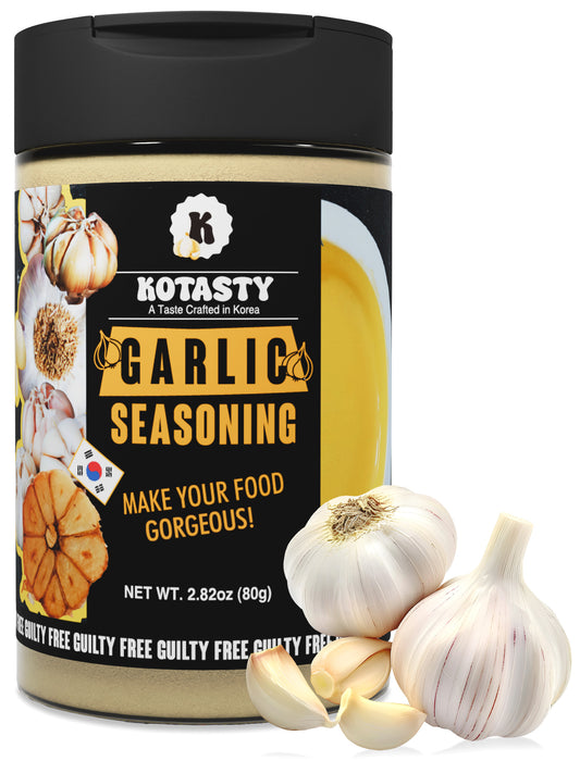 Kotasty Garlic Seasoning, Authentic South Korean Flavor, 2.82 oz