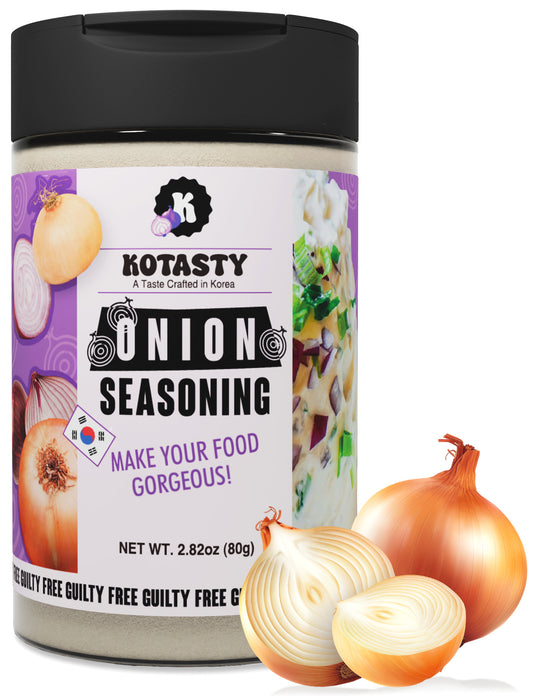 Kotasty Onion Seasoning, Authentic South Korean Flavor, 2.82 oz