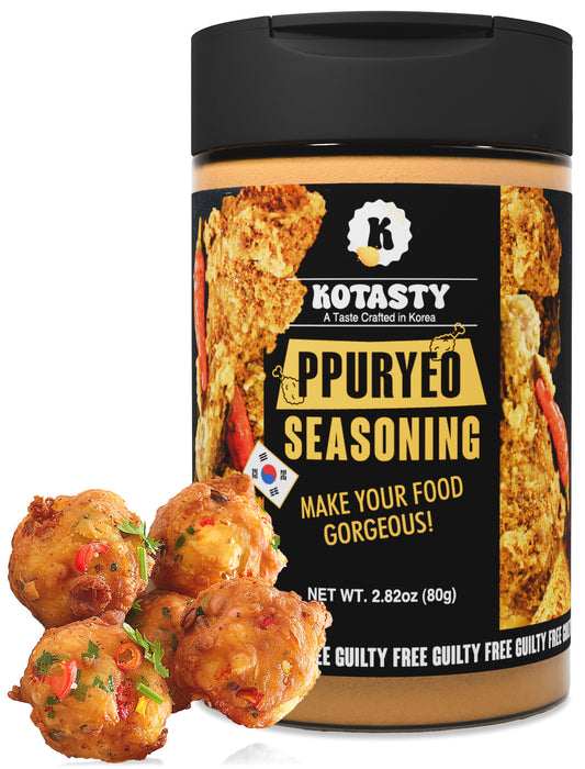 Kotasty Ppuryeo Seasoning, Authentic South Korean Flavor, 2.82 oz